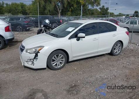 2016 Subaru Impreza 2.0I Premium из США, поврежденный, VIN JF1GJAB61GH006071